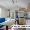 L'interno di una casa mobile del Villaggio Camping Mirage